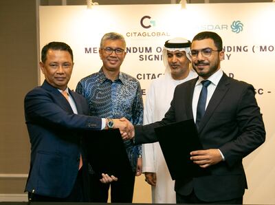 Masdar and Citaglobal Berhad have signed a preliminary agreement for the joint development of renewable energy projects across solar, battery energy storage system (BESS), wind and other renewable energy technologies.
