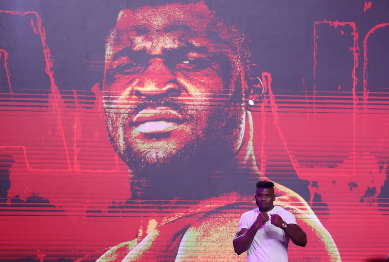 Ngannou is working under the tutelage of former heavyweight champion Mike Tyson. Reuters