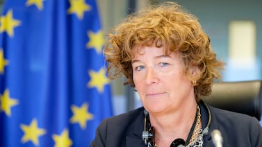 Belgium's Deputy Prime Minister Petra De Sutter says Belgium will 're-evaluate' a trade agreement between Europe and Israel amid allegations of human rights abuses. Getty