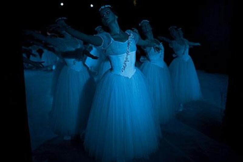 The corps de ballet in Giselle. Photo by Martin von den Driesch