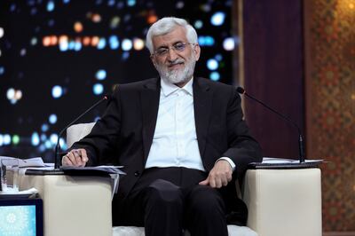 Saeed Jalili is a former top nuclear negotiator for Iran. AP
