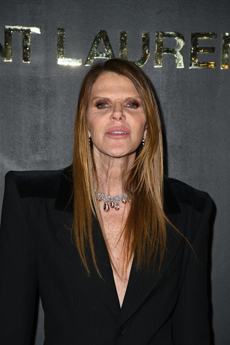 Fashion journalist and editor Anna Dello Russo. Getty Images