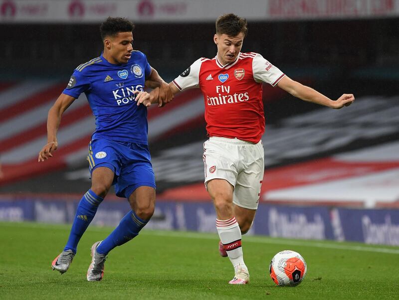 James Justin - 8: Youngster is proving a more than able understudy for the injured Ricardo Pereira. Provided quality service down Leicester's right. AFP