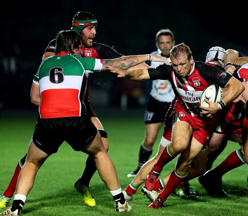 The UAE squad will soon head to Malaysia for the Asian Rugby Championship. Satish Kumar / The National