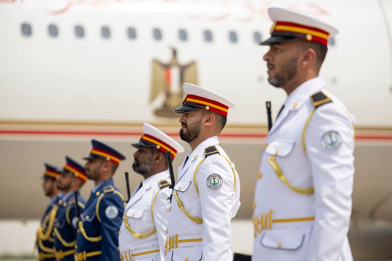 UAE Armed Forces honour guards