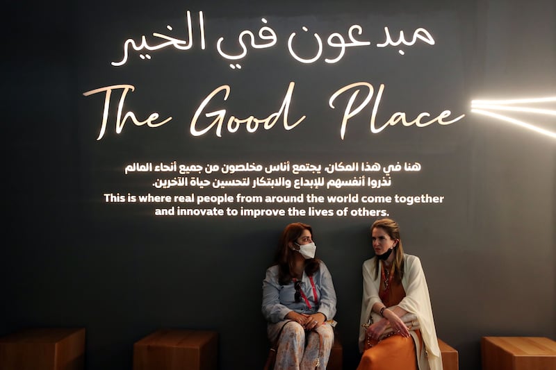 The Good Place aims to encourage conversations that will address global challenges from education for all to clean energy, at Expo 2020 Dubai.