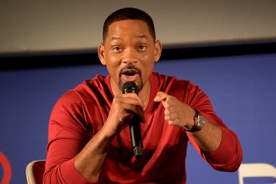 Will Smith spoke about his continuing desire to make 'blockbuster films that are good'. Photo: Red Sea International Film Festival