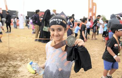 The Spartan Kids races are for those aged 4 to 14. Courtesy of Spartan Race