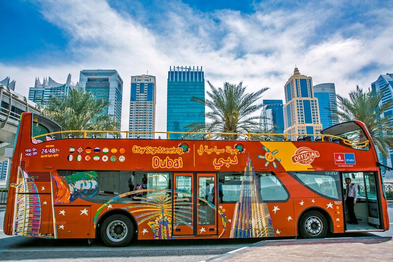 City Sightseeing has relaunched operations in Dubai. Courtesy Dubai Media Office