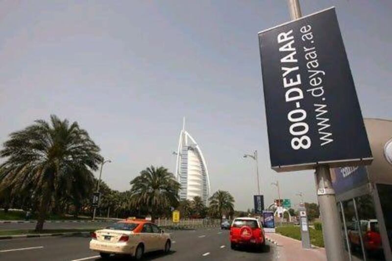 Shares in Deyaar Development rose 8.5 per cent to 32 fils in Dubai trading yesterday.