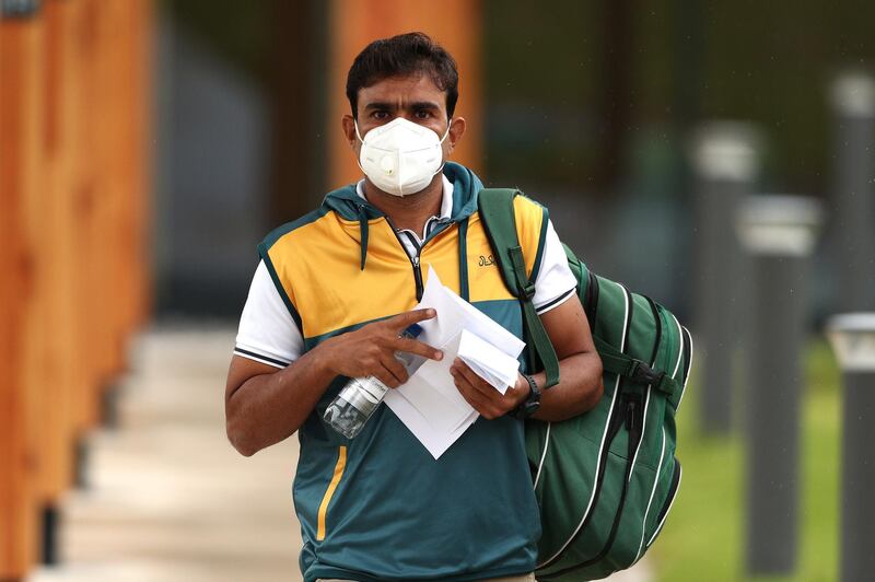 Iftikhar Ahmad at Manchester Airport. Getty