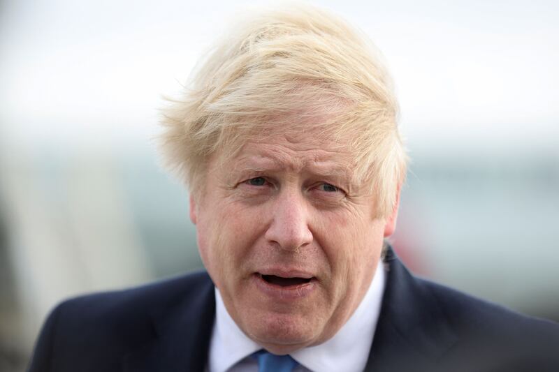 British Prime Minister Boris Johnson will travel to Munich as he seeks a diplomatic solution to the Ukraine crisis. PA