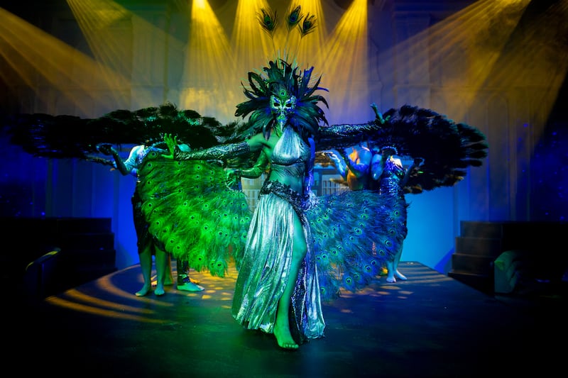 Dinner-and-show venues are also offering experiential experiences with creative acts and costumes. Photo: Dream Dubai