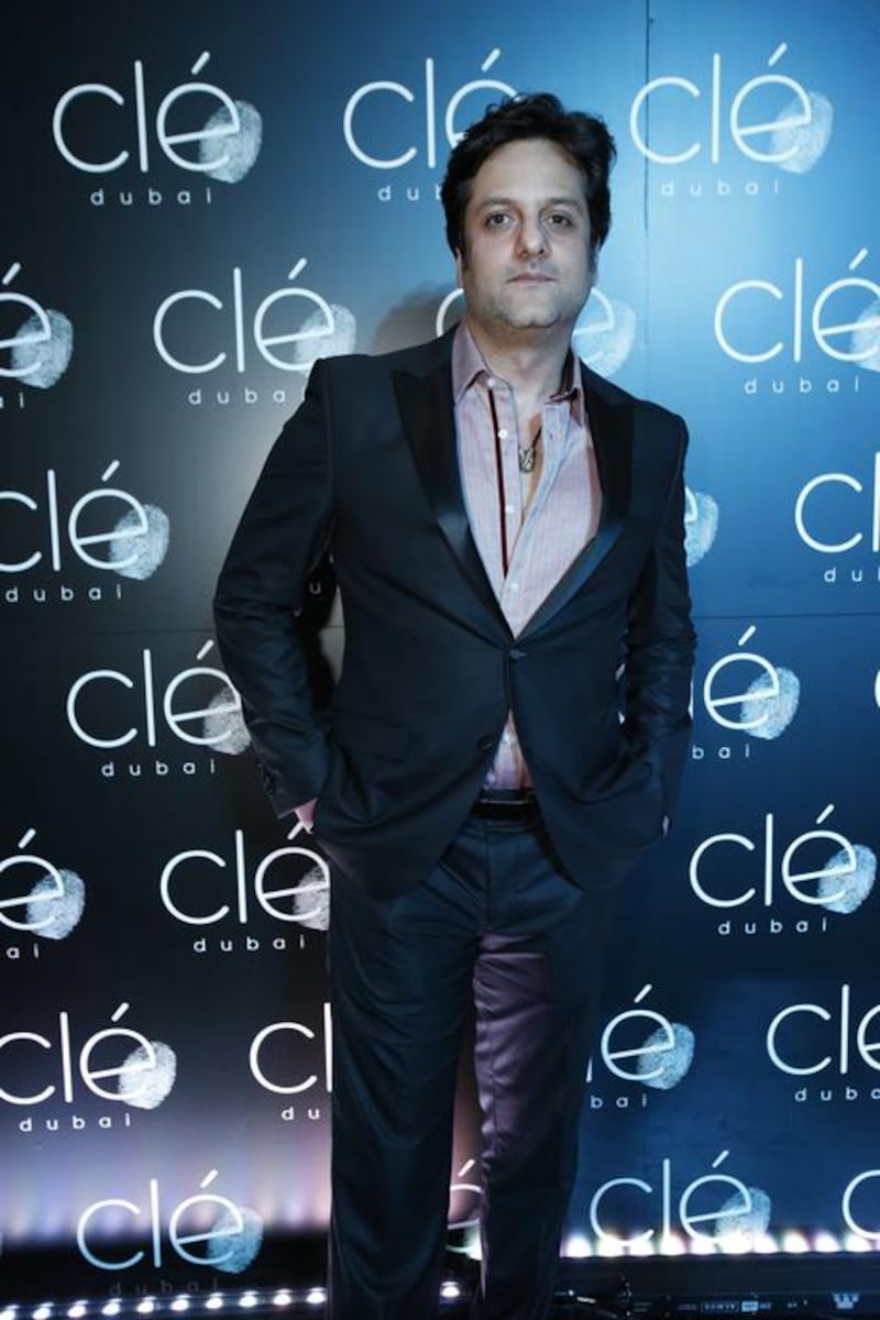 'Dulha Mil Gaya' star Fardeen Khan was in Dubai for a club opening. Courtesy Arian Marcos / Katch PR