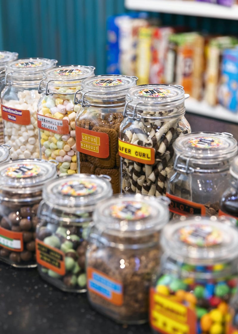 DUBAI, UNITED ARAB EMIRATES. 7 JULY 2020. 
Cereal Killer at South Market foodhall in Gate Avenue.
(Photo: Reem Mohammed/The National)

Reporter:
Section: