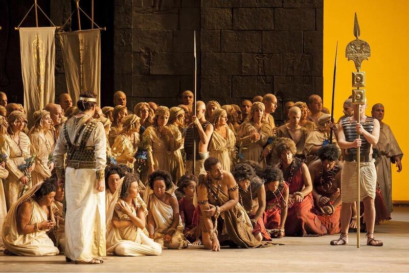 The Royal Opera House Muscat is calling for Omanis to be considered for parts as extras in Aida, a production they are putting on in September. Courtesy Royal Opera House Muscat
