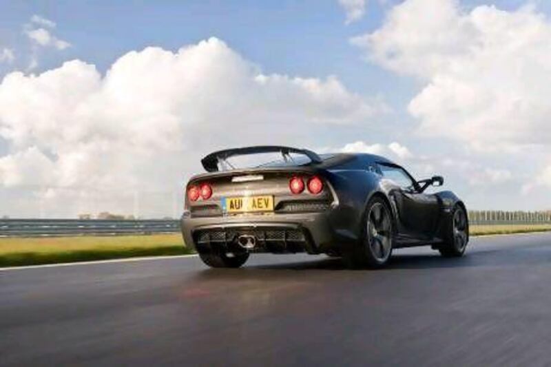 The new Lotus Exige S comes with a completely new rear subframe, new suspension components, a broader wheelbase and wider front and rear tracks. Photos courtesy of Lotus