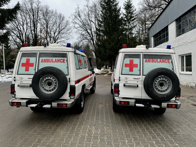 The UAE has so far sent 50 fully-equipped ambulances this year to Ukraine. Wam