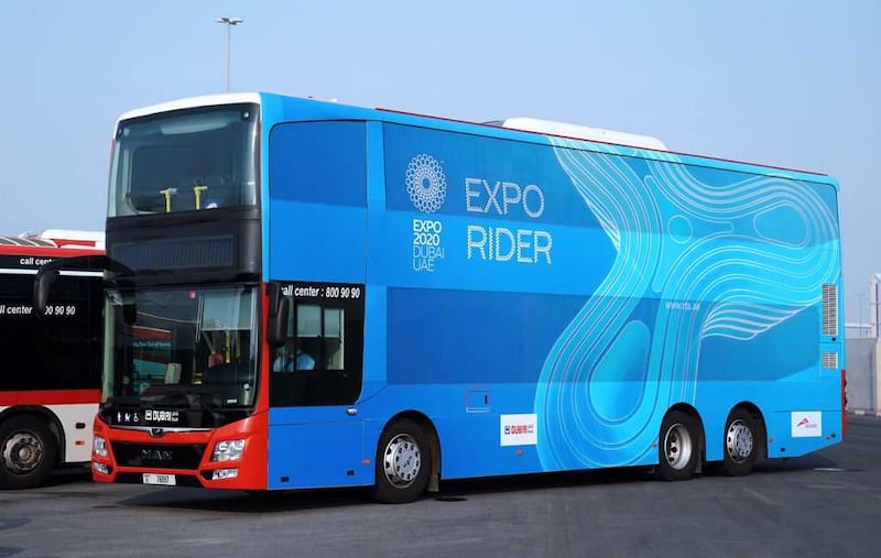 Buses heading to the Expo site will operate from 6.30am each day and continue service for 90 minutes after the Expo closes.