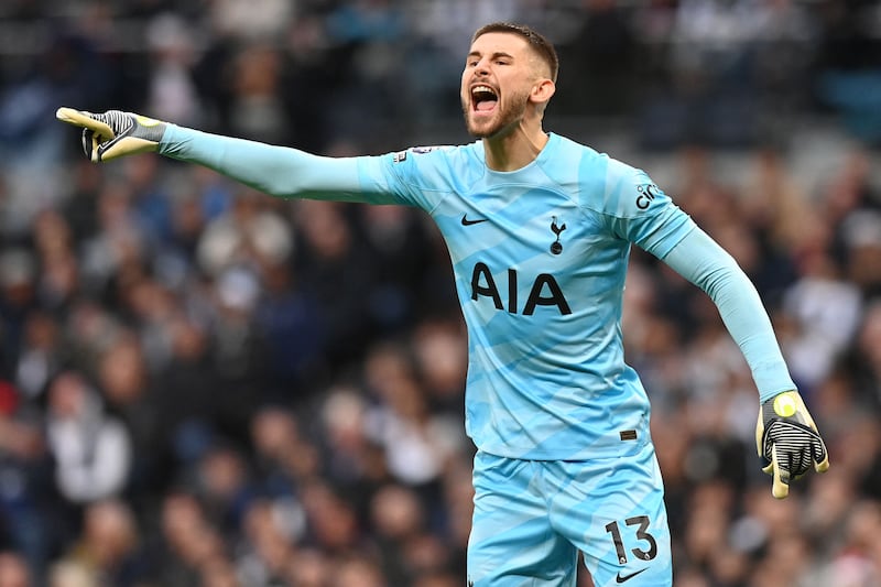TOTTENHAM RATINGS: Vicario. Made a comfortable save to deny Garner halfway through the first half. Pulled off a breathtaking save to deny Danjuma in the 84th minute. Lucky to see Danjuma’s effort come off the bar, onto his legs and outside in added time. AFP