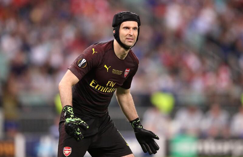 File photo dated 29-05-2019 of Arsenal goalkeeper Petr Cech  PRESS ASSOCIATION Photo. Issue date: Wednesday October 9, 2019. Former Chelsea and Arsenal goalkeeper Petr Cech has joined British ice hockey team the Guildford Phoenix. See PA story ICEHOCKEY Cech. Photo credit should read Adam Davy/PA Wire.