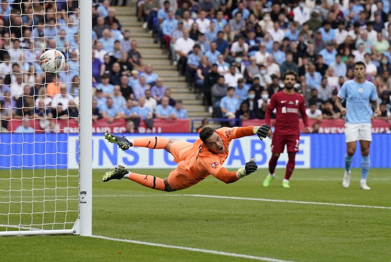MANCHESTER CITY RATINGS: Ederson - 6. The Brazilian was quick off his line and made a good save from Nunez. He could do little about Liverpool’s goals. EPA