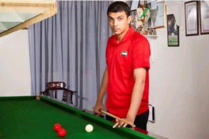 Mohammed Shebab is the No 1 seed in his group at the Asian Snooker Championship.