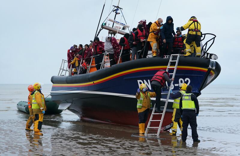 The UK government has appointed a minister tasked specifically with stemming the record number of migrants crossing the English Channel. Getty