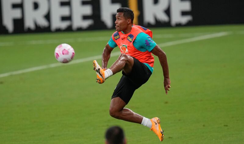 Brazil's Alex Sandro. AP Photo