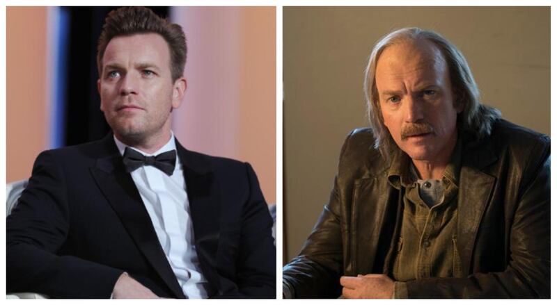 Scottish star, Ewan McGregor aged a few years and saw his hairline recede for his role as Emmit Stussy in Netflix's 'Fargo'. Getty Images, Netflix