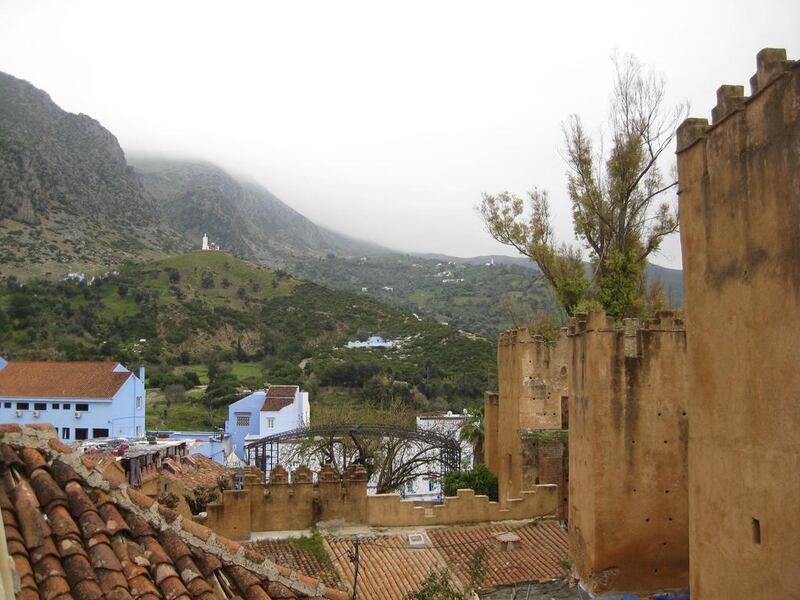 Chefchaouen served as a Moorish fortress for exiles from Spain.  Photo by Samar Al Sayed
