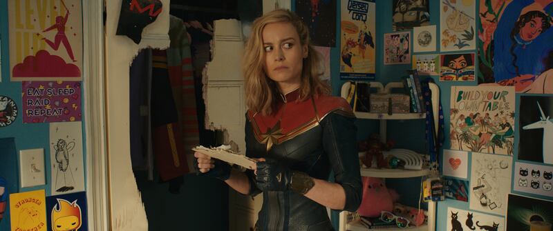 Brie Larson as Carol Danvers aka Captain Marvel
