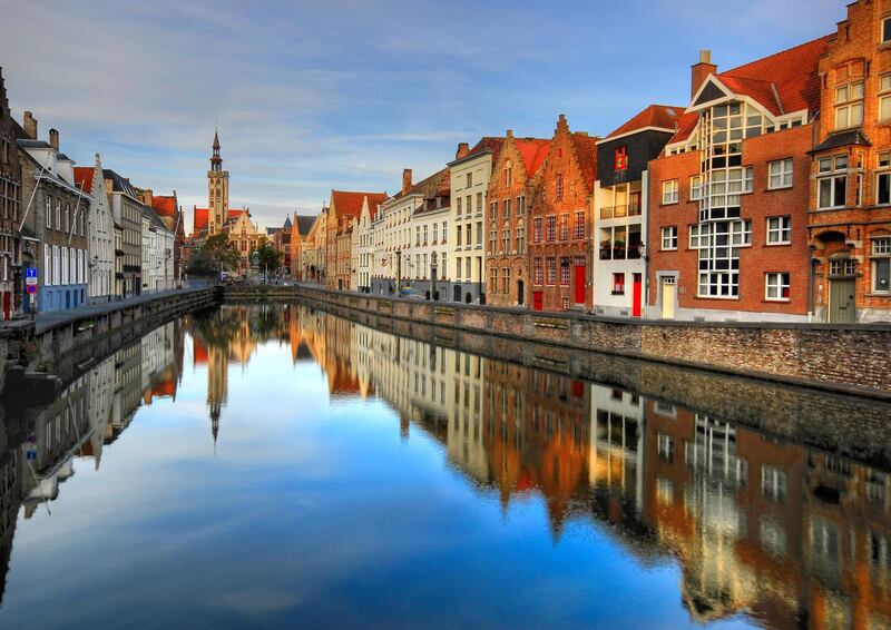 Water town in Belgium.