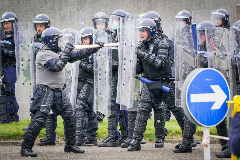 About 10,000 officers from around the UK will be sent to Glasgow for each day of the summit, making Cop26 one of the largest policing operations ever undertaken in Britain. Reuters