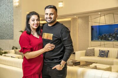 DUBAI, UNITED ARAB EMIRATES. 06 FEBRUARY 2021. The home of Adel and Sana Sajan for an interiors feature. (Photo: Antonie Robertson/The National) Journalist: David Tusing. Section: Luxury.