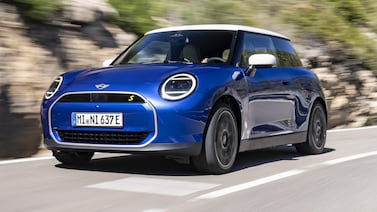 The 2024 Mini Cooper SE is the result of an EV partnership between BMW and China's Great Wall Motor. Photo: BMW
