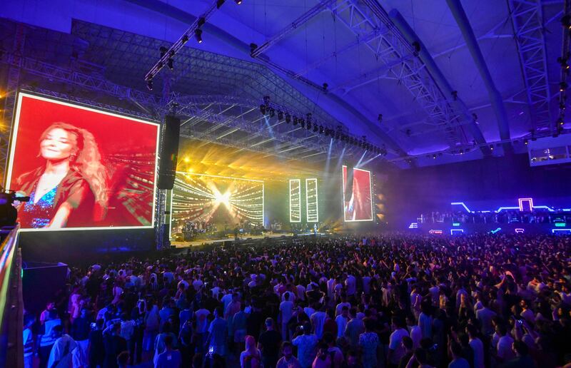 A view of the arena. AFP