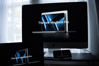 Apple launched its new Macbook Pro laptop during the 'Unleashed' virtual product launch on Monday. Bloomberg  