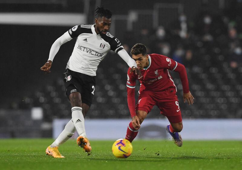 Andre-Franck Zambo Anguissa - 6: The Cameroonian toiled tirelessly to break up Liverpool attacks and protect his own back line. Used the ball efficiently. Reuters