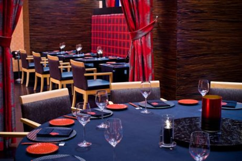 Shanghai Chic at the Movenpick Hotel Ibn Battuta Gate offers Shanghainese and Cantonese food.