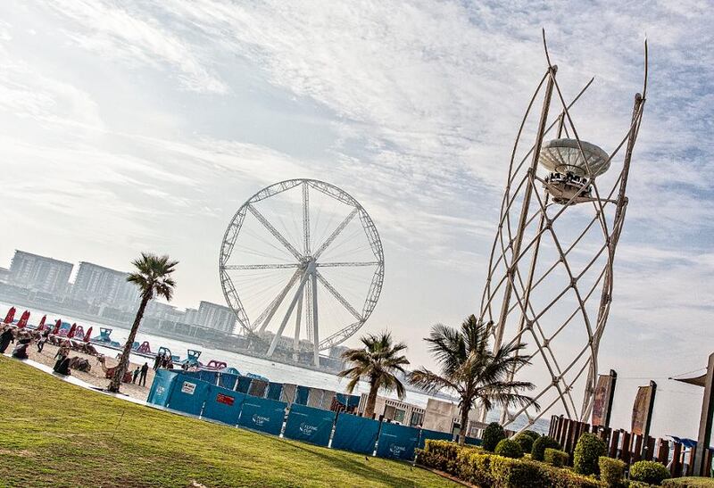 The Flying Cup takes you 40 metres into the air where you can get 360-degree views of The Beach, JBR, Ain Dubai and Palm Jumeirah. Courtesy Flying Cup
