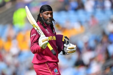 Chris Gayle signed for Pokhara Rhinos for the fourth season of the Twenty20 competition in Kathmandu. Getty Images