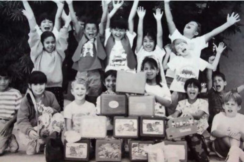 Photo of students at the American Community School in Abu Dhabi