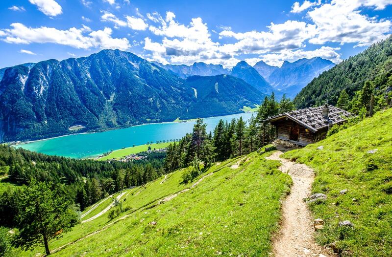 achensee lake in austria - pertisau