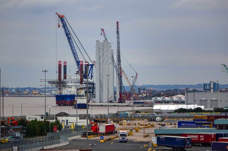 The port city of Hull in Humberside, north-east England, could benefit from the government's net-zero initiatives. Alamy