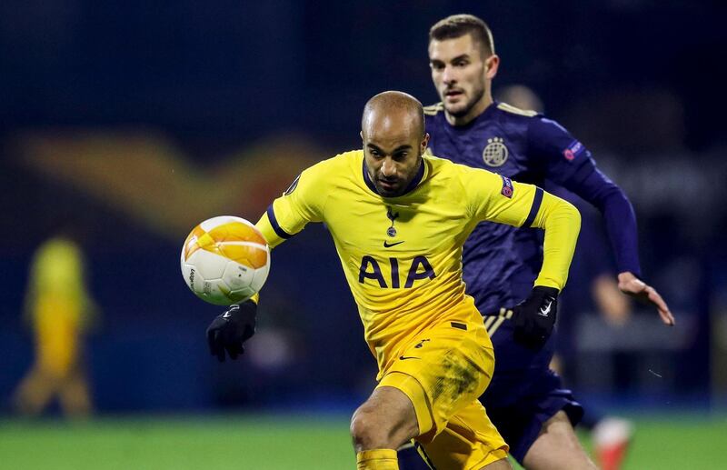 Lucas Moura - 6, This was another busy performance from the Brazilian, who made the biggest impact when getting at Ristovski. Didn’t carve out any clear chances though. AFP
