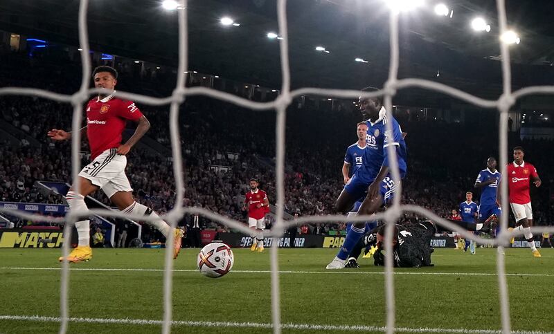 Jadon Sancho 7 - Another week, another goal to put his side ahead in the first half, finishing a beautiful move after he ran onto a Rashford ball and took it comfortably around Ward and into the net on 22 minutes. He’s only one short of his goal tally from last season, which shows how underwhelming he was. PA