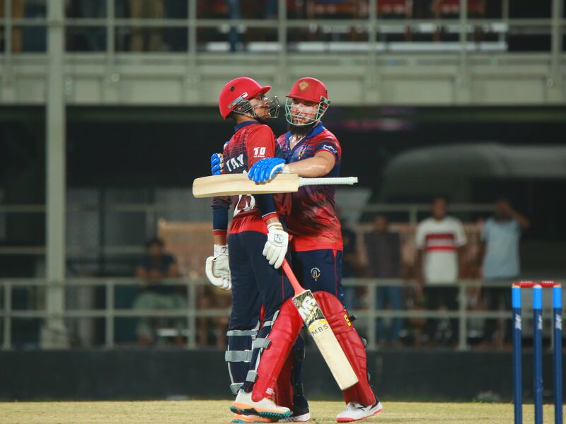 The UAE’s tally of 173 for five from their 20 overs should have been beyond Kuwait, but they rallied brilliantly. Photo: ACC