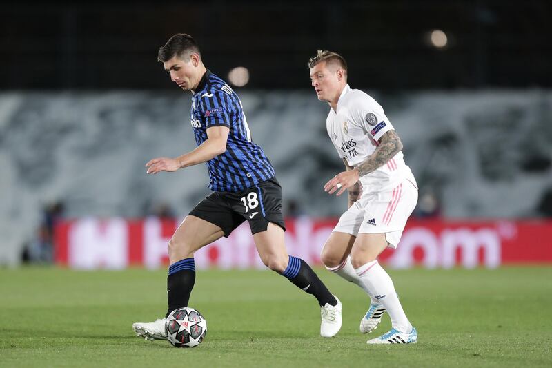 Toni Kroos 8 - Became the second German outfield player to start 100 Champions League games and one of five players over 30 in the side as Madrid looked to their veterans to get them through. More involved than any player on the pitch and matches Vinicius for dribbles. Rightly booked for a challenge on Ilicic. Getty