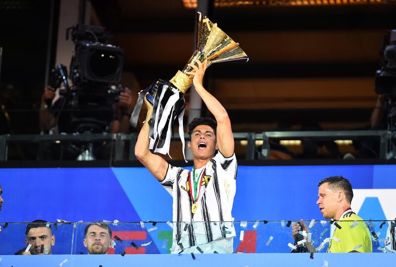 Juventus' Cristiano Ronaldo celebrates. Reuters
